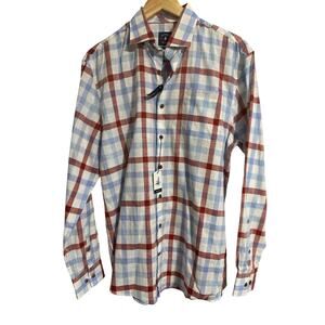 Johnnie-o Tisbury Nantucket Plaid Button Down Size Medium